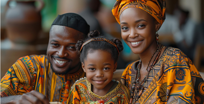 Family with child