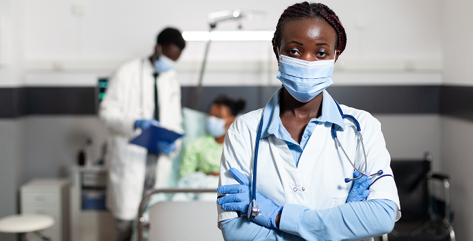 Doctor with mask